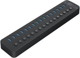HUB USB Orico 16x USB-A 3.2 Gen1 (CT2U3-16AB-EU-BK-BP) | CT2U3-16AB-EU-BK-BP | 6954301174479