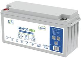Volt Akumulator Volt Polska LiFePO4 12,8V 200 Ah (200A) + BMS + BLUETOOTH + MATA | 6AKLI20M20 | 5904100452705