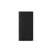 Louis Vuitton Brazza Daugiau kortelių lizdų Užtrauktukas Ilgas piniginė Vyriška piniginė Juoda M69038 Box(Basic Set+Box)