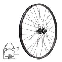 Galinis ratas HAIBIKE RODI TRYP30 Tubeless Ready 29  // diskiniai CL, 32H, kasetė, Thru-Axle, Shimano Thru Boost MT510 12 pav., aliuminis