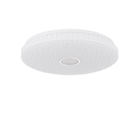 Šviestuvas lubų Light Prestige Solaro, LED, 4000 °K, 1 x 23 W, balta sp. / balta sp., 38 x 38 cm