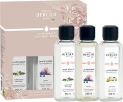Maison Berger Paris Kvapai katalitinei lempai Light Flower & Liliflora & Lady Flower, 3 vnt.
