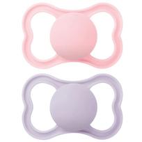 MAM Air Silicone ortodontiniai čiulptukai "Pink/Lilac"