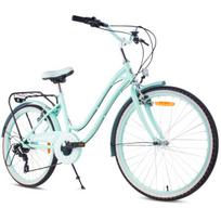 24 colių miesto dviratis mergaitei Pirmosios Komunijos proga, Shimano 7 pavaros, Heart Bike, mėtinės spalvos, 24 colių miesto dviratis mergaitei Pirmosios Komunijos proga, Shimano 7 pavaros, Heart Bike, mėtinės spalvos
