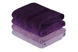 Vonios rankšluosčių rinkinys Foutastic Rainbow 317HBY1425, violetinė sp./įvairių spalvų, 140 cm x 70 cm, 4 vnt.