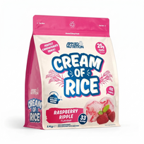 Cream of Rice – lengvai virškinamas ryžių kremas energijai | Applied Nutrition (1000g) - raspberry-ripple