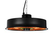 Eurom Partytent Heater 1500 RC pakabinamas infraraudonųjų spindulių šildytuvas palapinei 1500W IP24 nuotolinis valdymas LED iki 15m2 juoda