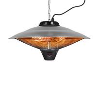 Eurom Partytent Heater 2100 pakabinamas infraraudonųjų spindulių šildytuvas palapinei 2100W IP24 3 galios lygiai 360° iki 20m2 pilka