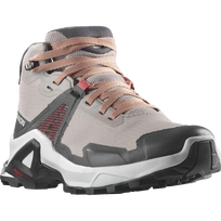 SALOMON batai X Raise Mid GTX J balta/pilka/rožinė