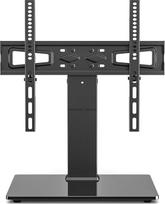 "5Rcom" TV stovas 32-70 colių televizoriams, pasukamas TV stovas, reguliuojamo aukščio, universalus TV stovas svetainei / miegamajam, 40 kg keliamoji galia, maksimali VESA 400 x 400 mm