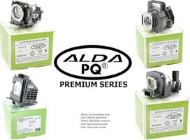 "Alda PQ Premium" projektoriaus lempa, suderinama su NEC NP-V302H, V302H, V332W, V332X, NP35LP projektoriais, lempa su korpusu