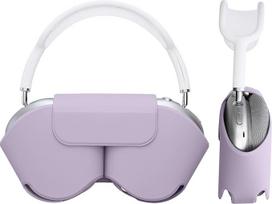 "Apple AirPods Max/AirPods Max 2" dėklas - Minkštas poliesterio ausinių dangtelis - Suderinamas su miego režimu - Violetinis debesis