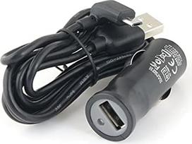 "Baceyong" GPS įkrovimo kabelis "Tomtom" Micro USB LED automobilinis įkroviklis ir 1,8 m ilgio GPS įkrovimo kabelis, suderinamas su "N-uvi