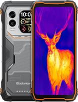 "Blackview XPLORE 1 Pro" tvirtas išmanusis telefonas 5G 6,78 colių FHD+ 120Hz "Android 15" 36GB RAM + 256GB (iki 2TB) 64MP + 50MP + FLIR termovizorinė kamera 20000mAh IP68/IP69K oranžinis