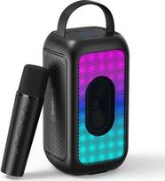 "Bobtot" nešiojamasis "Bluetooth" garsiakalbis, belaidis, 16 valandų atkūrimo laikas, nedidelis karaokės aparatas, dainavimo aparatas (su 1 mikrofonu)