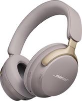 "Bose QuietComfort Ultra" ausinės "Over-Ear" ausinės su erdvinio garso triukšmo slopinimu, iki 24 valandų veikianti baterija, aukštos klasės ausinės su kambario garsu, smiltainio spalvos - ribotas tiražas