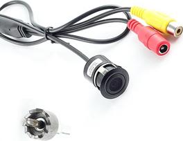 "Cocar" automobilio priekinio vaizdo kameros priekinio vaizdo kameros varžtai amortizatorius 18 mm rėmelis Universalus montavimas Ne veidrodinis vaizdas be parkavimo atraminių tinklelio linijų