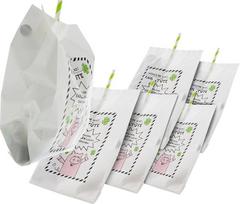 "Crack Bags" 6 vnt. rinkinys "Wish You Wish", konfeti norų maišeliai, skirti vakarėliams, vestuvėms, gimtadieniams ir Naujųjų metų išvakarėms