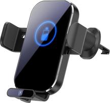 "Docooler" automobilinis telefono laikiklis, belaidis įkroviklis, greitas įkrovimas, oro ventiliacijos automobilio įkroviklio laikiklis, neslystantis ir amortizuojantis įkrovimo laikiklis