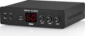 "Douk Audio BSA-600 230W stereo / mono tilto bosų vibratoriaus stiprintuvas, žemųjų dažnių garsiakalbio galios stiprintuvas, skirtas garsiakalbiui