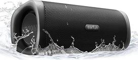 "EarFun Uboom L" "Bluetooth" garsiakalbis, belaidis garsiakalbis, 28 W stereofoninis garsas, sodrūs bosai su 2 garsiakalbiais, IP67 atsparus vandeniui ir dulkėms, dvigubas poravimas, 16H, lauko muzikos dėžutė vakarėliui
