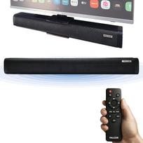 "Falcon SB05" - 30 W svaiginanti garso juosta (su televizoriaus laikikliu) - HDMI ARC, "Bluetooth 5", "Enhanced Deep Bass", optinis įėjimas, USB įėjimas, linijinis įėjimas