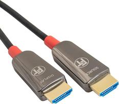 "FeinTech" 8K HDMI šviesolaidžio kabelis, 5 m, 4K 120 Hz, 1440p 144 Hz, skirtas HDMI 2.1 žaidimams, HDMI kabelis PS5 Xbox PC TV, 48Gbps, palaiko eARC, CEC, VRR, HDR, Dolby Atmos, 3D, VMI90050