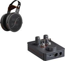 "Fosi Audio" i5 planarinių magnetinių ausinių ir GR70 ausinių stiprintuvo rinkinys