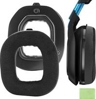 "Geekria Comfort Hybrid Velour" pakaitinės ausinių pagalvėlės, skirtos "Astro A50 Gen 3" ausinių pagalvėlėms, ausų pagalvėlės, remonto dalys (juodos spalvos)