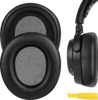 "Geekria QuickFit" pakaitiniai ausinių įdėklai "SteelSeries Arctis Nova Pro" laidinėms ausinėms, ausinių įdėklai, ausinių ausinių įdėklai, ausų kaušeliai, remonto dalys (juodi)