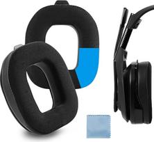 "Geekria Sport Cooling Gel" pakaitiniai ausinių pagalvėlės, skirtos "Astro A50 Gen 4" ausinių remonto dalims (juodos spalvos)