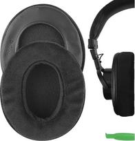 "Geekria" atminties putų ausinių pagalvėlės, skirtos "Sony MDR7506", MDRV6, MDRV7, MDRCD700, MDRCD900ST ir didelėms arba vidutinio dydžio ausinėms per ausis Ausinės / dangteliai / pagalvėlės / ausinių pagalvėlių remonto dalys (juodas aksomas)