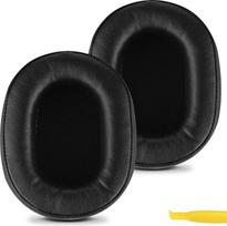 "Geekria" ausinių pagalvėlės, skirtos SONY MDR-7506, MDR-V6, MDR-CD900ST ausinėms, keičiamos ausų pagalvėlės / ausų pagalvėlės / ausų kaušeliai / ausų dangteliai / ausų pagalvėlių remonto dalys (juodos spalvos)