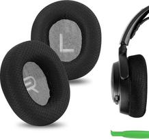 "Geekria" pakaitiniai ausinių įdėklai "SteelSeries Arctis Nova Pro Wired/ Nova1/1P/1X, Nova3/3P/3X, Nova4/ 4P, Nova5/5P/5X, Nova7/7P/7X ausinėms su vaizdo instrukcija (juodi)