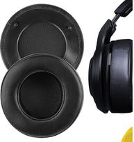 "Geekria" pakaitinis ausų kilimėlis "Razer ManO'War" belaidėms 7.1 erdvinio garso žaidimų ausinėms Ausų kilimėlis / ausų pagalvėlė / ausų kaušeliai / ausų dangtelis / ausinių ausinių remonto dalys (juodas)