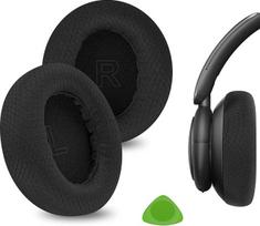 "Geekria" pakaitiniai tinkliniai ausų įdėklai "Anker Soundcore Life Q30", "Life Q35" remonto dalims (juodi)