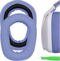 "Geekria" patogūs tinklinio audinio ausų pagalvėlės, skirtos "Logitech G435" ausinių ausinių pagalvėlėms, ausinių ausinių pagalvėlėms, ausų kaušelių remonto dalims (mėlynos spalvos)