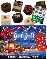 "Hallingers God Jul" advento kalendorius Šokoladas Dovanų rankų darbo be alkoholio iš puikios kakavos šokolado medžiotojams (dėžutė) - Motinos dienos dovana ir dovanų idėjos Tėvo dienai | Sveikiname Chanuką