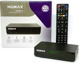 "Humax" 9-00142 Skaitmeninės antžeminės DVB-T2 HD-2022T2 "Digimax T2" dekoderis su nuotolinio valdymo pulteliu "2-in-1", skirtu televizoriui valdyti