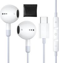 "iPhone" ausinės su kabeliu, USB C ausinės su kabeliu, "iPhone 17 Air/17 Pro Max/16e/15" C tipo ausinės su mikrofonu ir garsumo valdymu, "Samsung Galaxy S25 S24" USB C ausinės su kabeliu