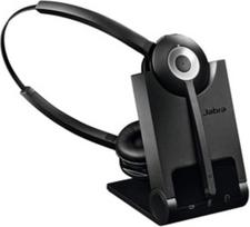 "Jabra Pro 920" DECT belaidės ausinės stereo ausinės su HD balso ir triukšmo slopinimo funkcija bei visą dieną veikiančia baterija - optimizuotos naudoti su staliniais telefonais JK, JK ir Švedijos regionuose