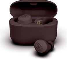 "JLab Go Air Pop+" ausinės į ausis, belaidės "Bluetooth", tikros belaidės ausinės, 35+ valandų trukmės ausinės, belaidės ausinės, ausinės su mikrofonu, USB-C įkrovimo dėžutė, dviguba jungtis, EQ3 garsas, Pantone 4975
