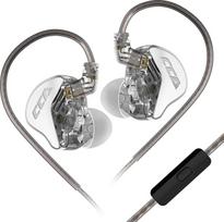 "keephifi CCA CRA In-Ear IEM" ausinės su mikrofonu, 3,8 μ itin plonos membraninės ausinių monitoriaus kabelio ausinės DJ, gilaus boso laidinės ausinės "Inear Earphones 2 Pin" muzikantams, žaidimams, scenai