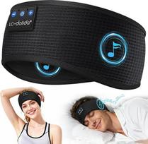 "LC-dolida" miego ausinės "Bluetooth" ausinės, šoninio miego ausinės su 15+ valandų atkūrimo laiku, HiFi stereo, "Bluetooth 5.4", 4D tempimo audinys sportui, mokymams, bėgiojimui, jogai, kelionėms