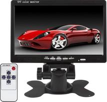 "Lychee" galinio vaizdo kamera (7 colių) TFT LCD monitorius, skirtas automobilio kamerai, LED apšvietimas, 800 x 480 didelės raiškos, su nuotolinio valdymo pultu ir tvirtinimo laikikliu