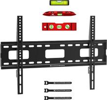 "Maclean MC-419" universalus 32-100 colių OLED/QLED/LCD/LED/plazminiams televizoriams skirtas televizoriaus sieninis laikiklis, maksimali VESA 600 x 400, maks. apkrova iki 80 kg, 35 mm atstumas iki sienos