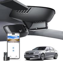 "Mangoal" priekinė 4K ir galinė 1080P prietaisų skydelio vaizdo kamera, pritaikyta "Volvo S90" ir "V90 Cross Country 2022 2023 2024" (B modelis), integruota OEM išvaizda, UHD 2160P vaizdo įrašas, "WiFi" ir programėlė, lengva įdiegti, 128GB kortelė