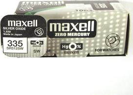 "Maxell" 10 x 18293600 Vienkartinės buitinės sidabro oksido baterijos 1,55 V 5,5 mAh Hg (gyvsidabrio)