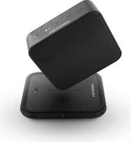 "Metronic" nešiojamasis "Bluetooth" garsiakalbis Belaidis įkroviklis, juodas 477079