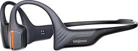 "Mojawa Purra Run Bone Conduction" ausinės, atviros ausys, atsparios vandeniui, IP67, AI-ENC mikrofonas, valdymas balsu, gilūs bosai, "Bluetooth 5.3", skirtos bėgimui, važiavimui dviračiu, žygiams pėsčiomis, treniruotėms ir kasdieniam naudojimui - juodos